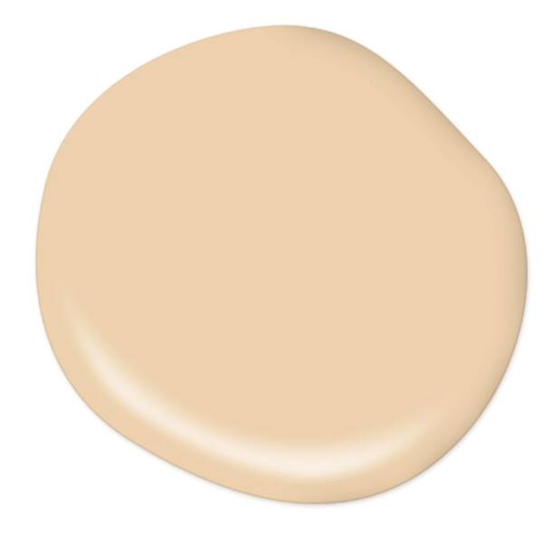 BEHR PREMIUM PLUS 8 oz. #MQ3-43 Ceramic Beige Satin Enamel  Interior/Exterior Paint & Primer Color Sample B370416 - The Home Depot