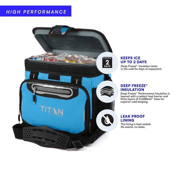 ITOPFOX 8 Qt. Food & Beverage Deep Freeze Cooler with