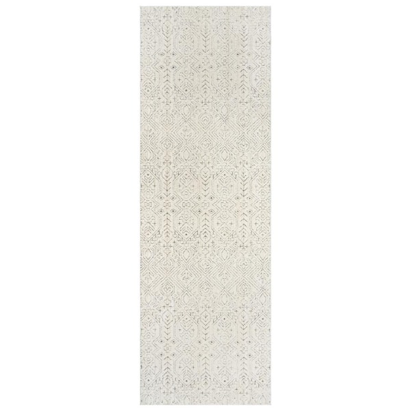 Gertmenian Sydney Senna Cream 3 ft. x 8 ft. Moroccan Indoor Runner Rug