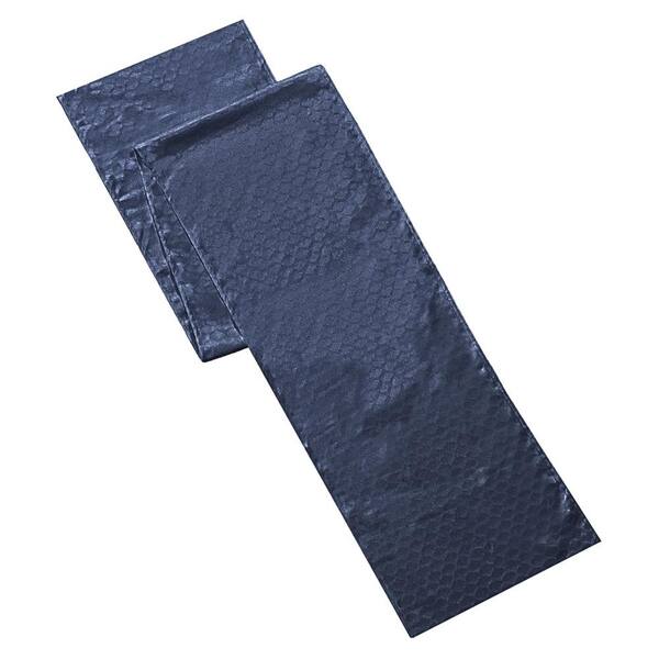 Lenox Olivia Table Runner, Navy - 14"W x 90"L