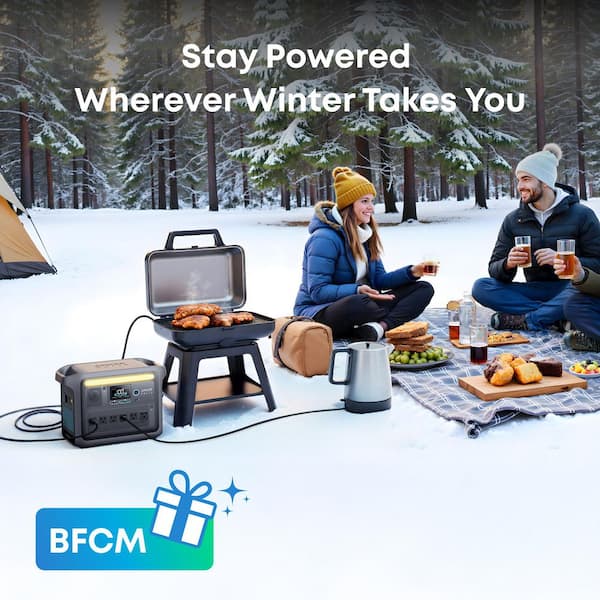 SOLIX C1000X Power Station, 1056Wh, 1800-Watt AC Output, Push Button Start Battery Generator, Home Backup/Outdoor/RV