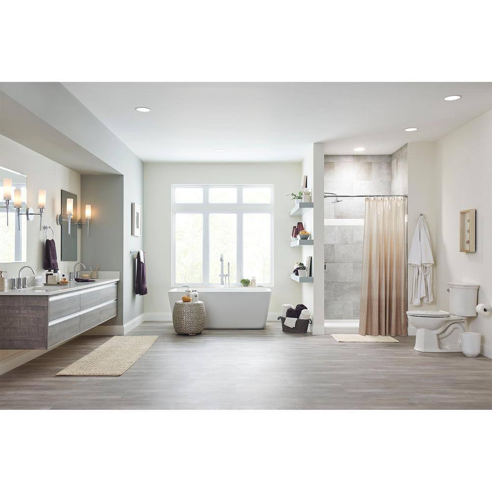 Sedona Loft 63" White Acrylic Freestanding Bathtub