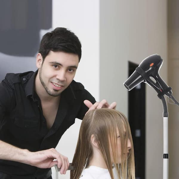 Wudkey 1-Piece Adjustable 360° Rotating Hands-Free Metal Hair