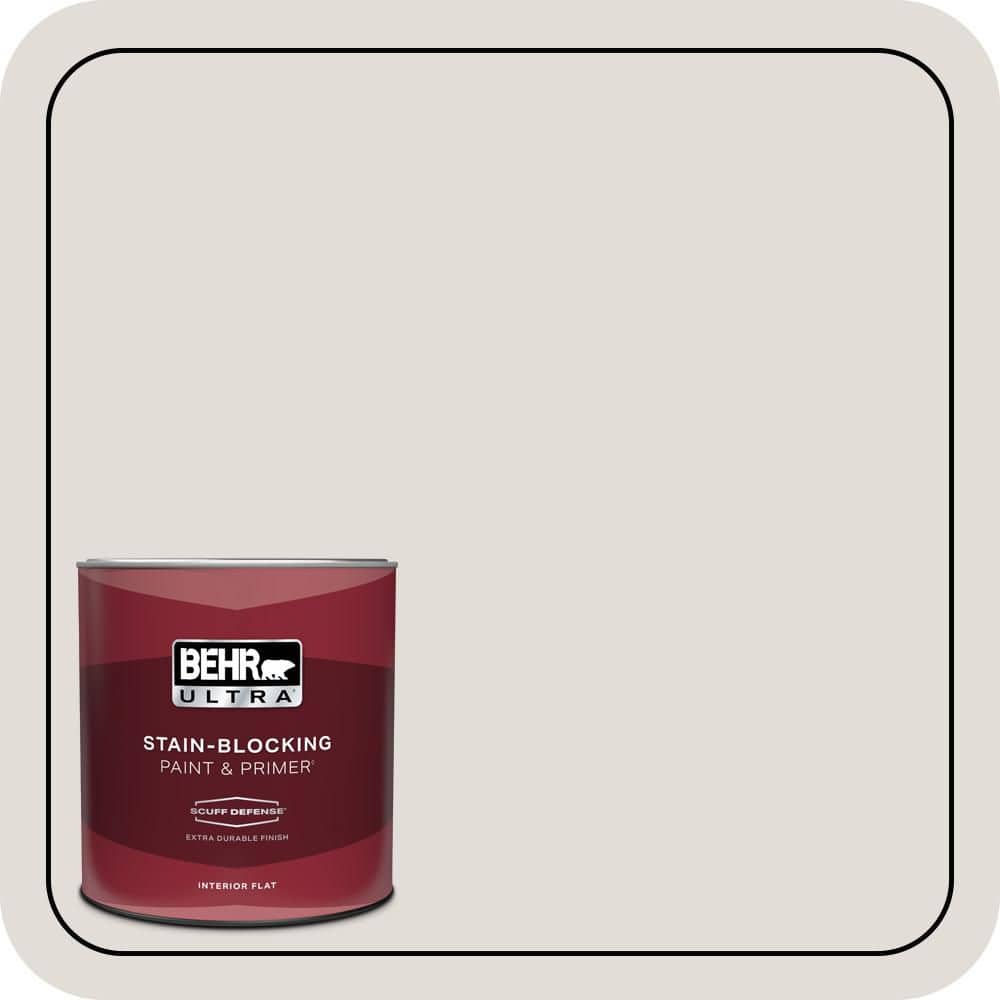 1 qt. #MQ3-33 Creme De La Creme Extra Durable Flat Interior Paint & Primer price history on PriceWatchPro
