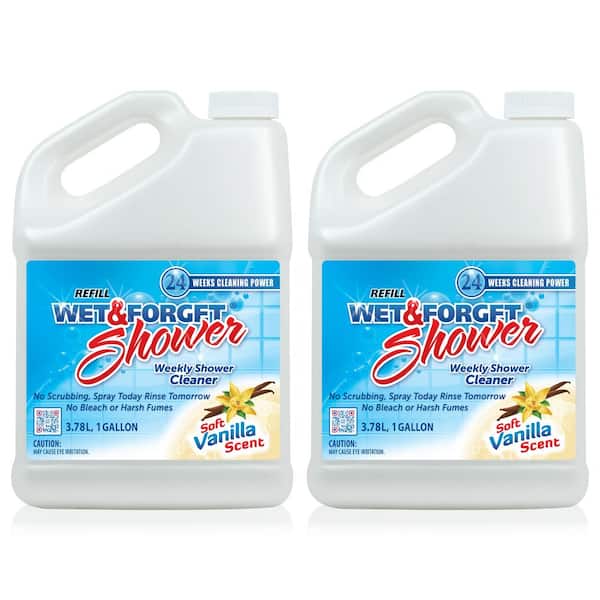 1 Gal. Shower Spray Refill (Vanilla Scent) (2-Pack)