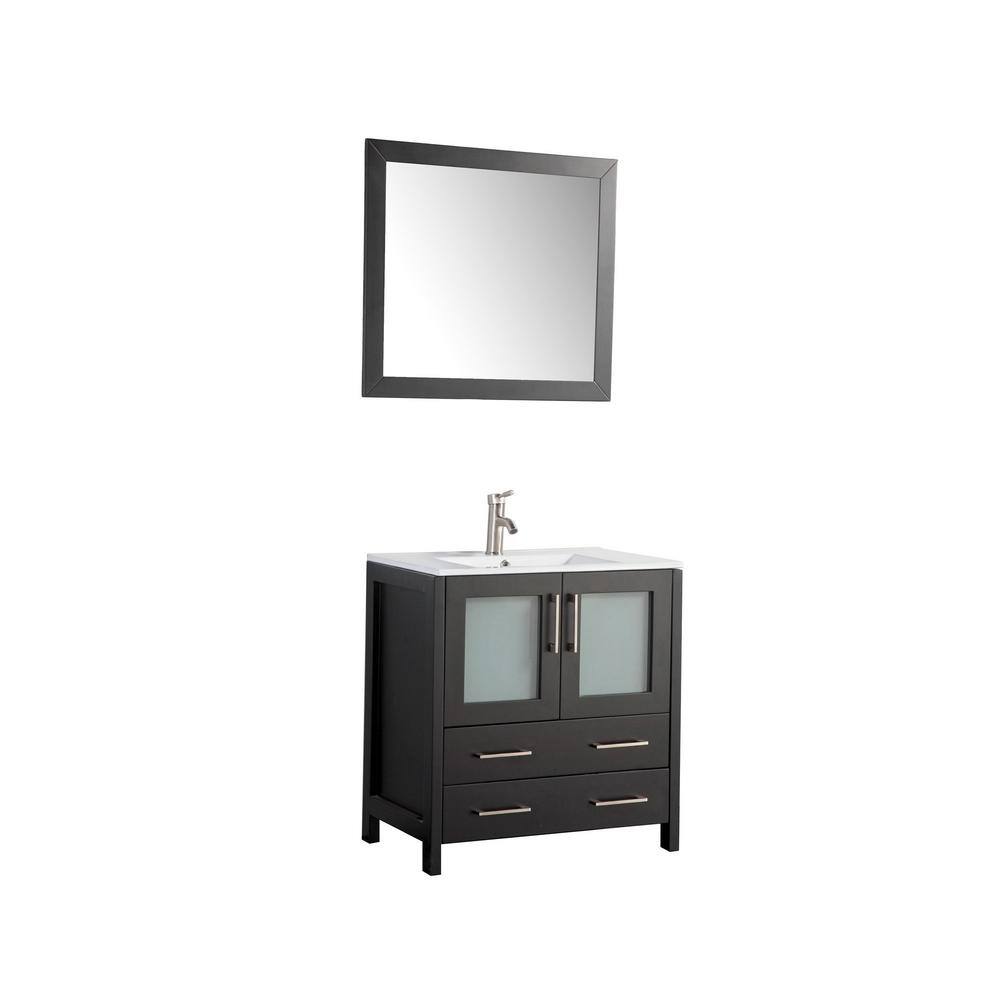 Vanity Art Brescia 30 in. W x 18 in. D x 36 in. H Bath Vanity In ...