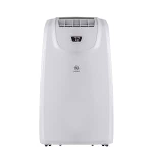Amana 8,500 BTU Portable Air Conditioner Cools 450 Sq. Ft. with Heater in  White AMAP14HAW - The Home Depot