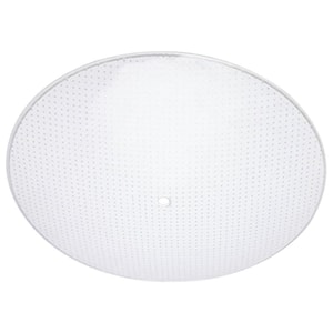 1-1/4 in. Round Clear Dot Pattern Diffuser with 13 in. Width
