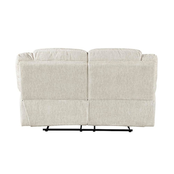 Lazzara Vortex 69 in W Microfiber Fabric 2-Seater Manual Double