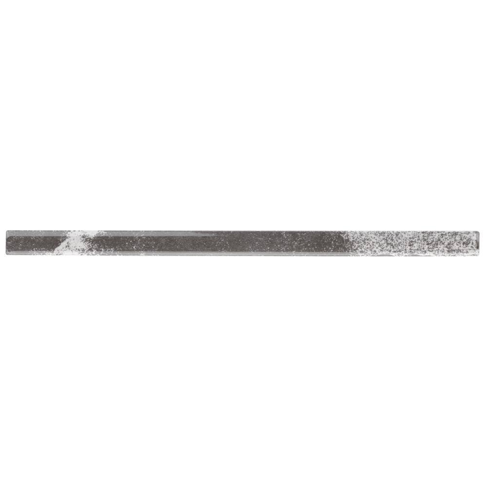 Mandalay Antracite Gray 0.59 in. x 11.81 in. Polished Ceramic Bullnose Tile Trim price history on PriceWatchPro