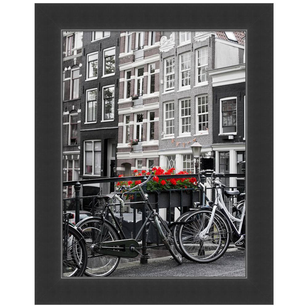 24x36 Black & Gold Double Picture Mats - White Core For 20x30 Photos