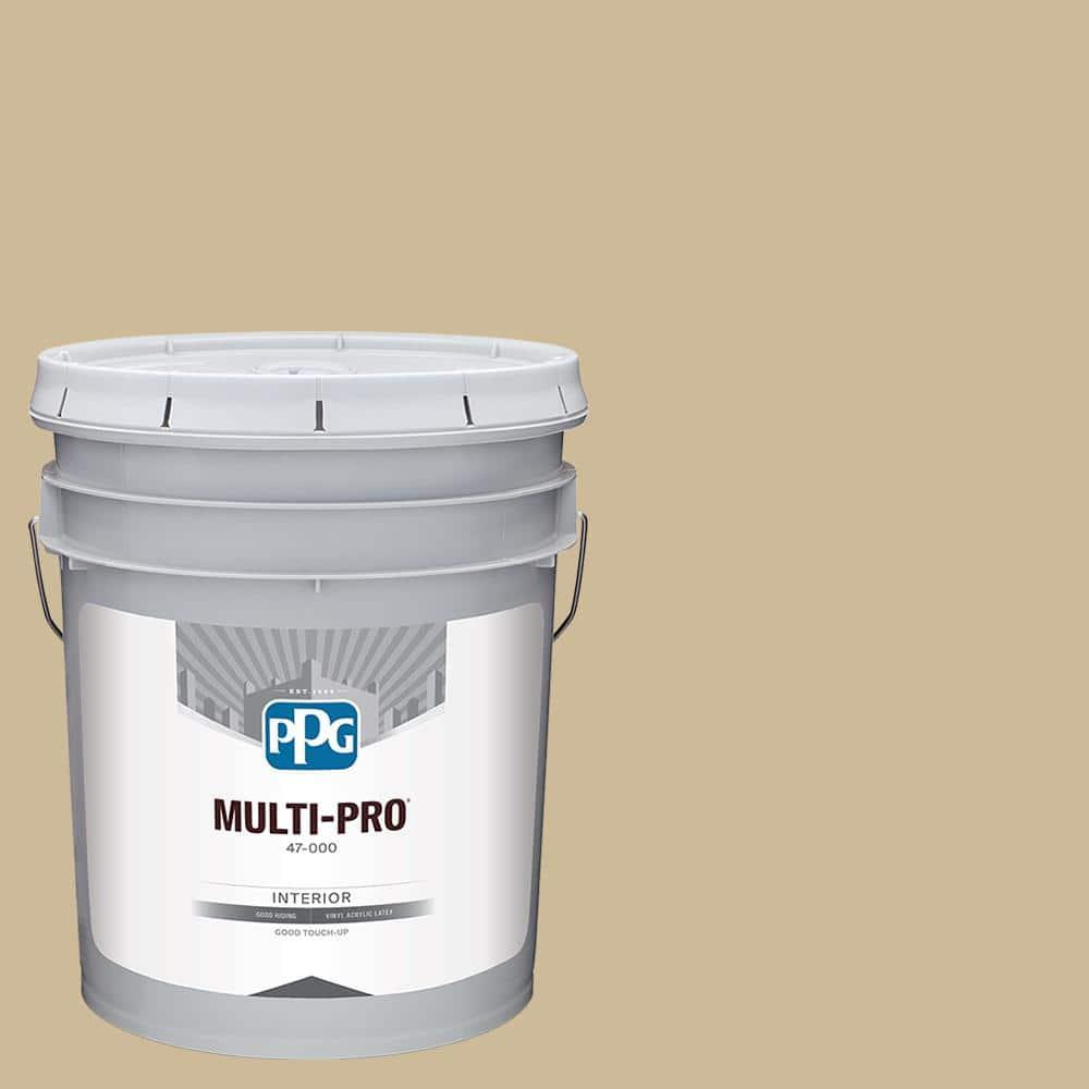 Multi Pro Gal Ppg Spiced Vinegar Flat Interior Paint Ppg Mp F The Home Depot