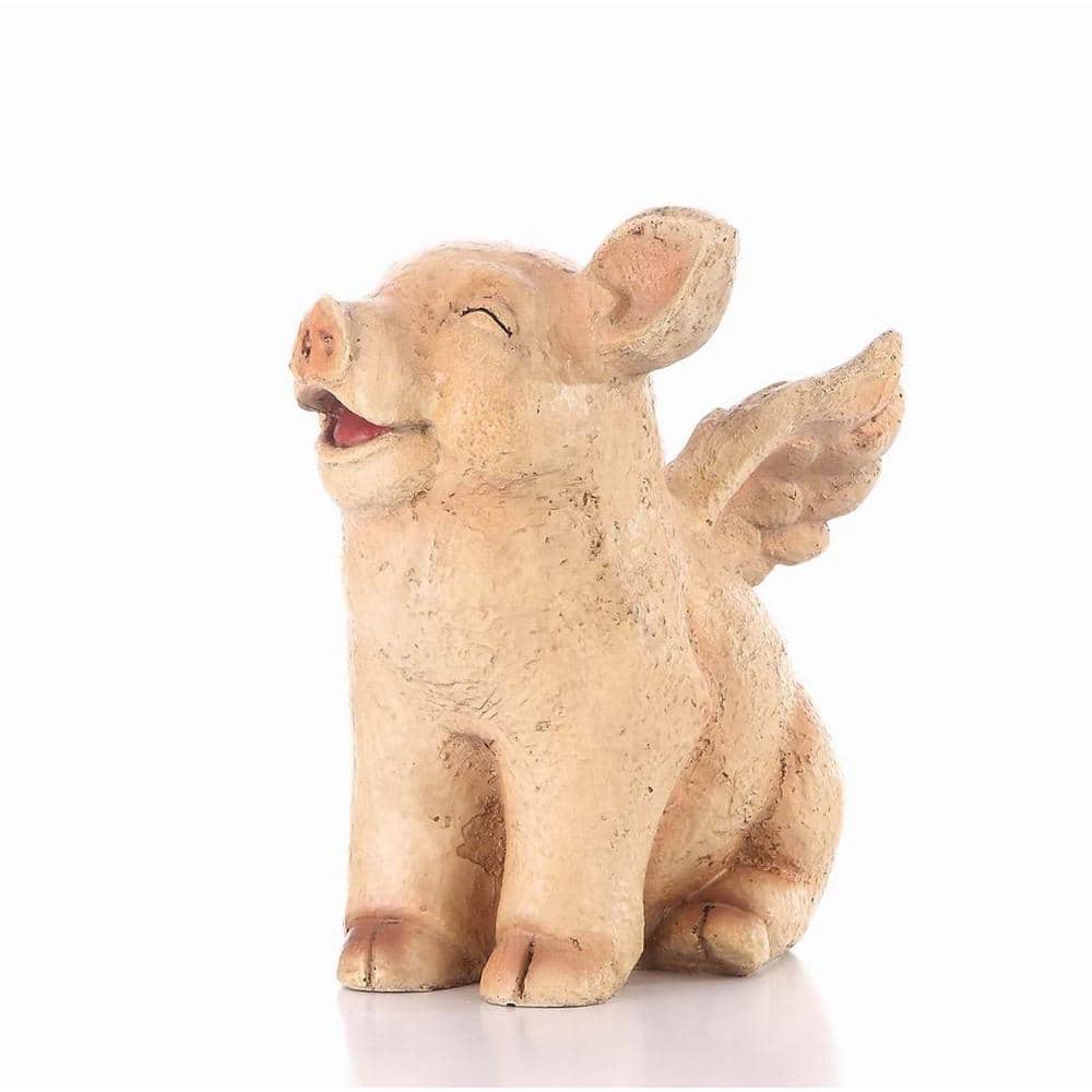 Pig With Wings Sitting Laughing price history on PriceWatchPro