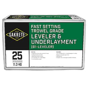SAKRETE 25 lb. B-1 Leveler Concrete Mix 65550060 - The Home Depot