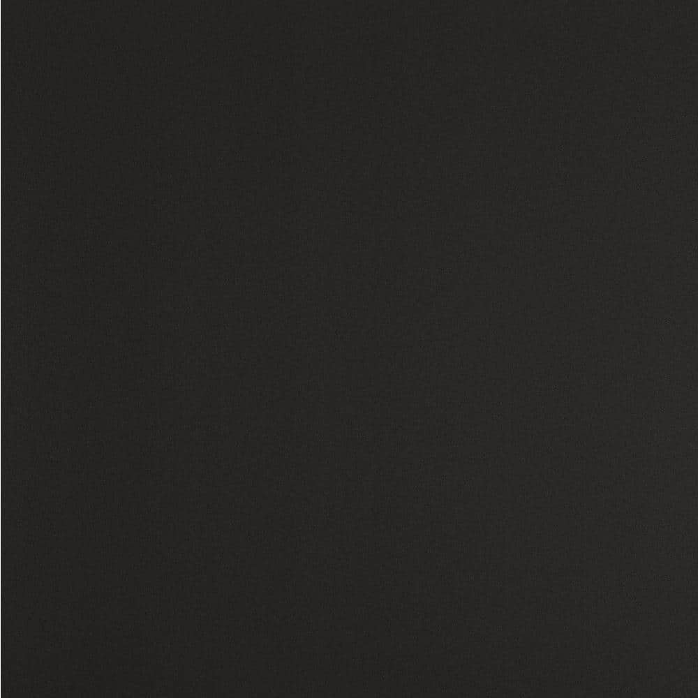 Easy Elegance Flat Black 2 ft. x 2 ft. PVC Square Edge Lay-in Ceiling Tile 
