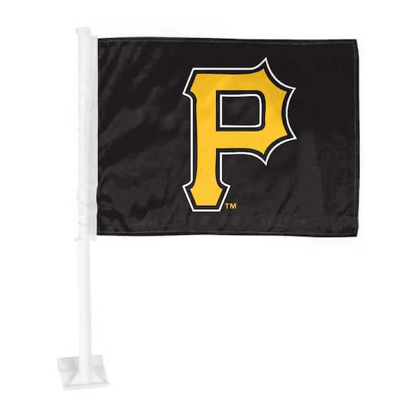 FANMATS MLB - Pittsburgh Pirates Car Flag Large 1-Piece 11 in. x 14 in.