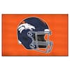 FANMATS NFL - Denver Broncos Helmet Rug - 5ft. x 8ft. 5722 - The Home Depot