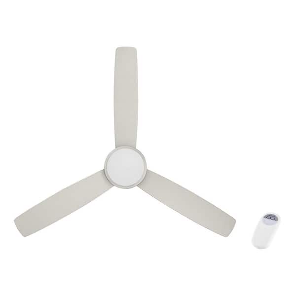 Hampton Bay Caprice 52 in. Integrated LED Indoor Brushed Hampton Bay Caprice 52 in. Integrated LED Indoor Brushed