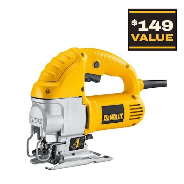 5.5 Amp Corded Variable Speed Jig Saw Kit with Bag