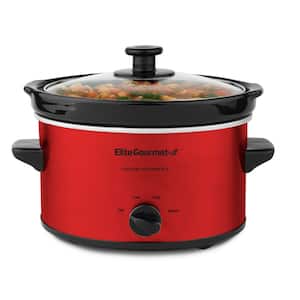 2 Qt. Oval Slow Red Cooker