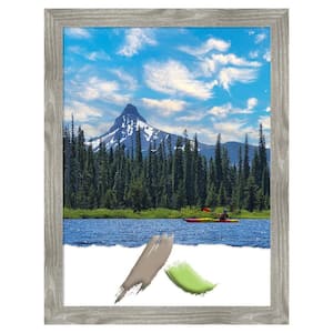 Dove Greywash Square Picture Frame Opening Size 18 x 24 in.