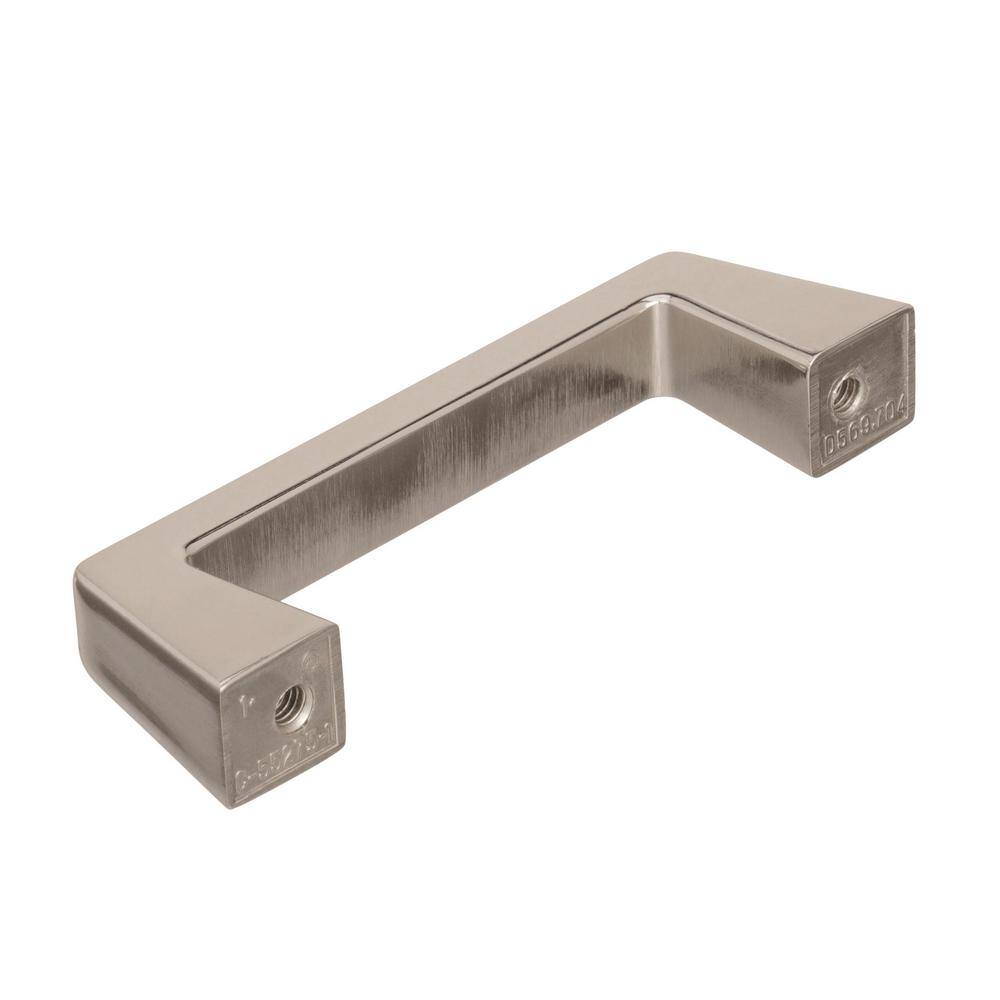 Polished Nickel 3-Inch Bar Pull with Mounting Hardware