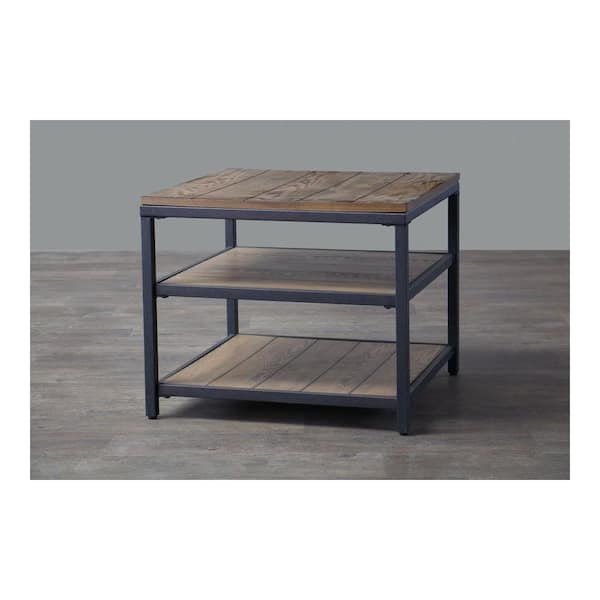 Baxton Studio Caribou Natural End Table 28862 5495 HD The Home Depot