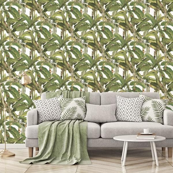 Floral exotic tropical seamless pattern tropic hawaiian wallpaper  Botanical print Modern floral background Stock Vector Image  Art  Alamy
