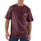 Men's 5X-Large Port Cotton Workwear Pocket Short Sleeve T-Shirt Mid Weight Jersey Original Fit