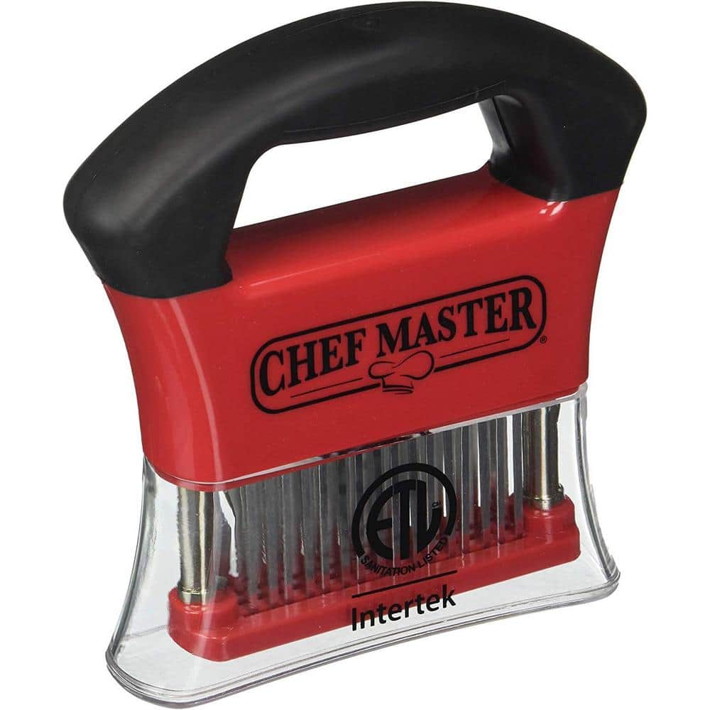 Plastic Meat Tenderizer Tool with Stainless Steel Sharp Needle