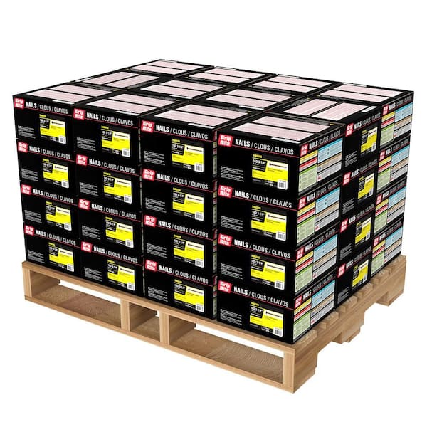 #9 x 3-1/4 in. 16-Penny Smooth Vinyl-Coated Steel Sinker Nails (50 lbs.-Pack) (48-Packs)