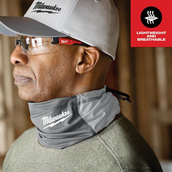 Milwaukee - Gray WORKSKIN Performance Neck Gaiter Cap