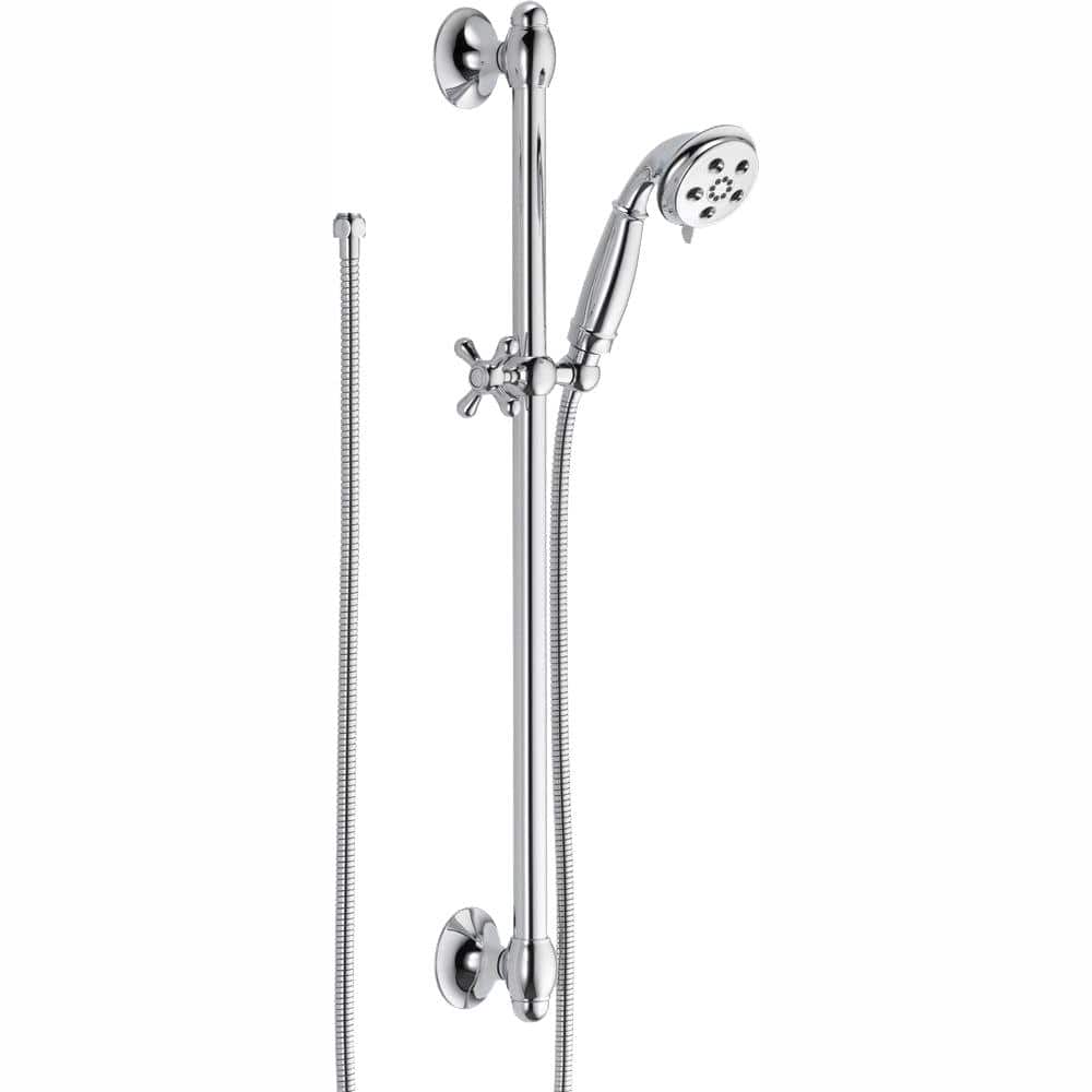 ALL Metal Shower Slide Bar with Hand Held Shower Head Holder – The Shower  Head Store