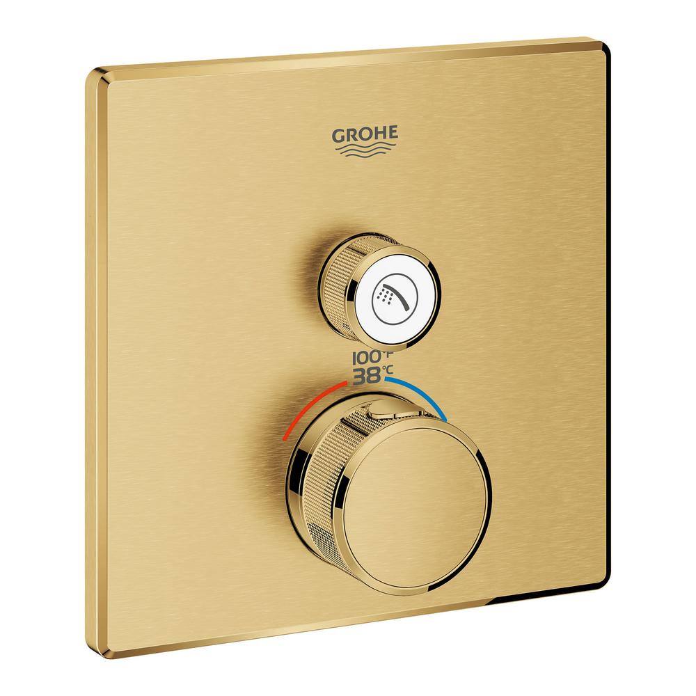GROHE Grohtherm Smart Control Single Function Square Thermostatic Trim