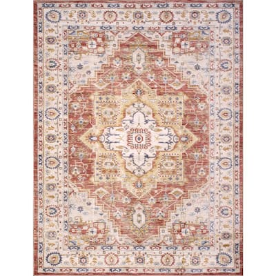 Heritage Rust 8 ft. x 10 ft. Oriental Area Rug