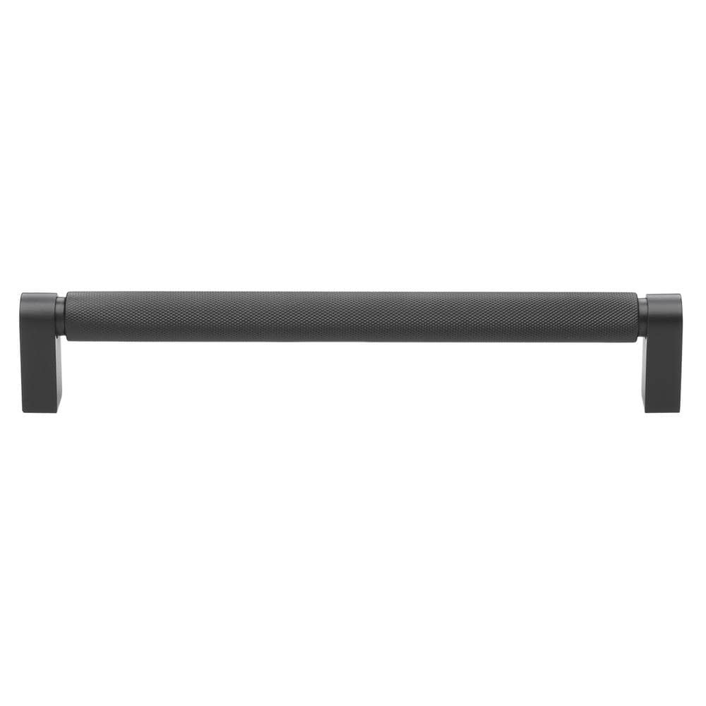 7-9/16 in. (192mm) Center-to Center Matte Black Knurled Bar Pull (10-Pack ) price history on PriceWatchPro