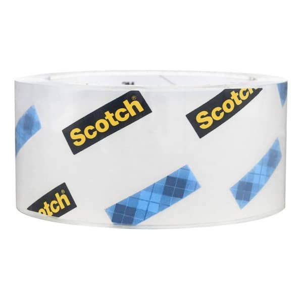 Scotch 893 Premium Heavy Duty Strapping Tape, 0.75 Inch x 60 Yards,  Transparent