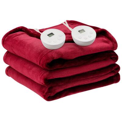 argos electric throw blanket