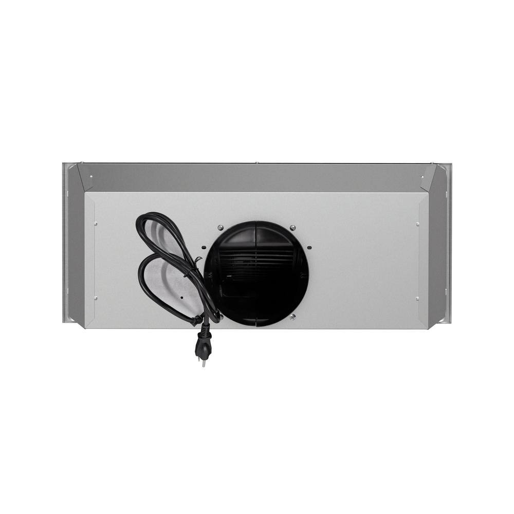 Streamline 28" Stainless Steel and Black Insert Range Hood