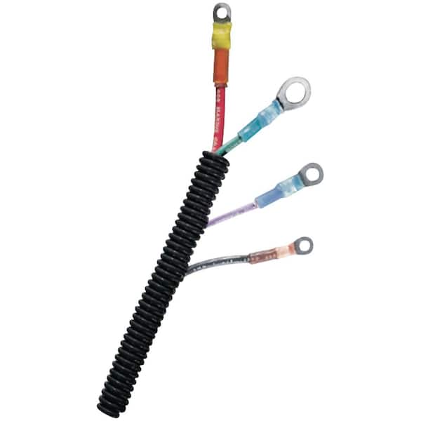 Ancor 1 in. x 100 ft. Marine Grade Split Loom, Black