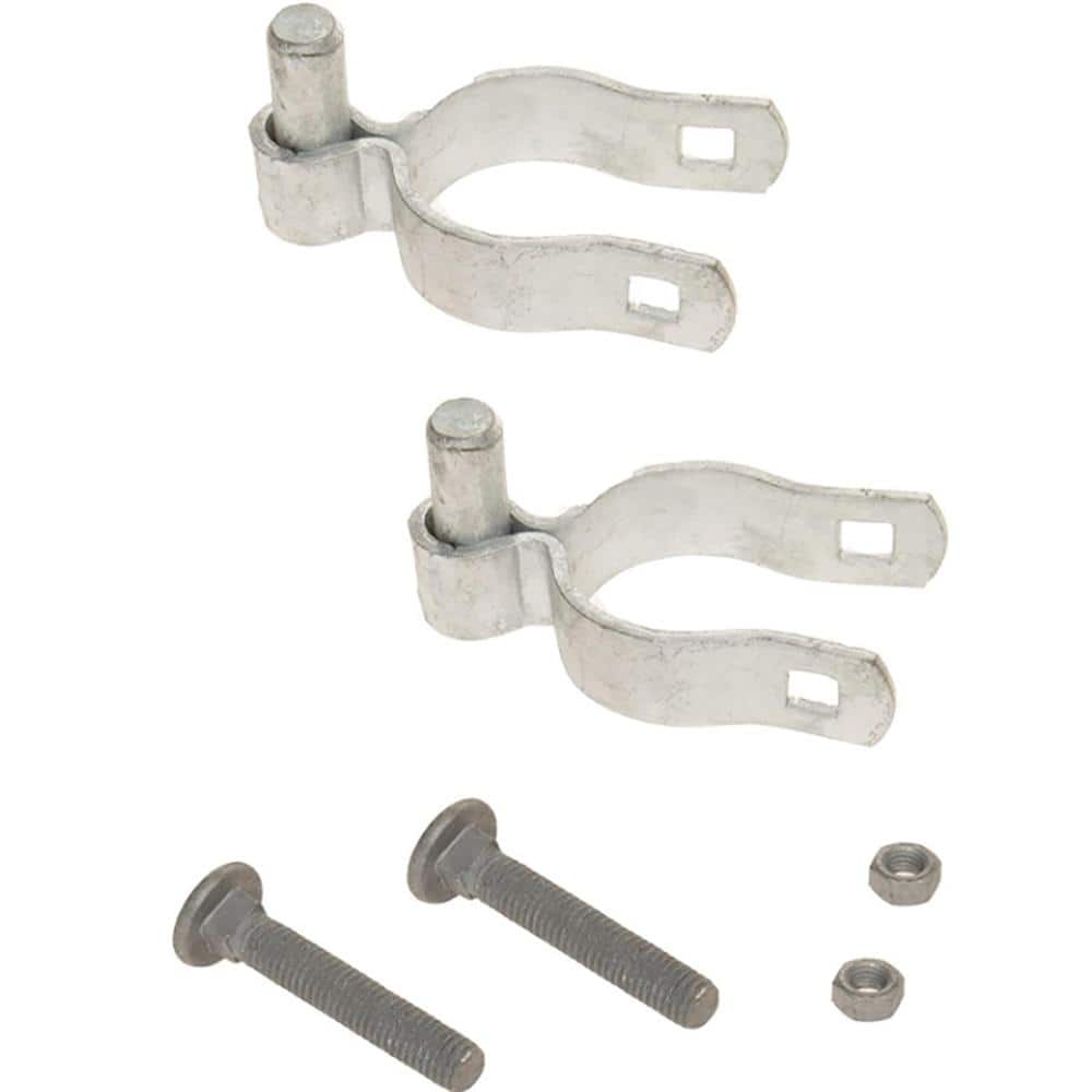 Wellco 1-5/8 in. Galvanized Steel Chain Link Fence Gate Post Hinge, (Set of  2) CLFGPH1582 - The Home Depot