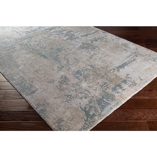 Dennings Light Grey 10 ft. x 14 ft. Indoor Area Rug