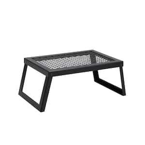 18 x 12 in. Steel Outdoor Folding Campfire Grilling Rack - (1-Pack)
