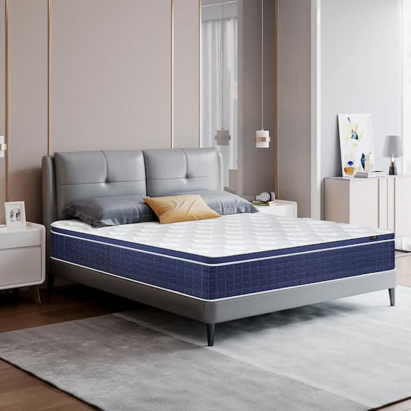 CHEVNI Hybrid Full Medium Memory Foam 14 in. Bed-in-a-Box Mattress