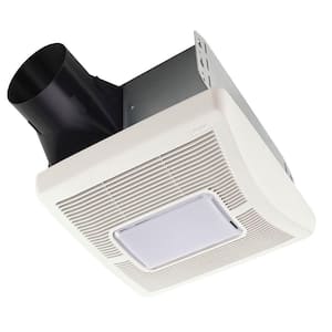 InVent Series 70 CFM Ceiling Installation Bathroom Exhaust Fan with Light