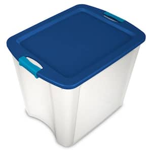 26 Gal. Latch and Carry Storage Bin Box Containers (4-Pack)