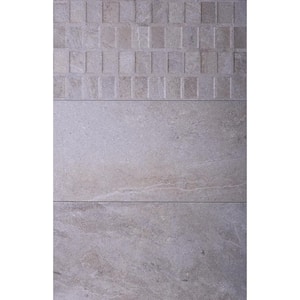 Sculpt 12.6 in. x 24.6 in. Beige Porcelain Matte Wall and Floor Tile (10.76 sq. ft./case) 5-Pack