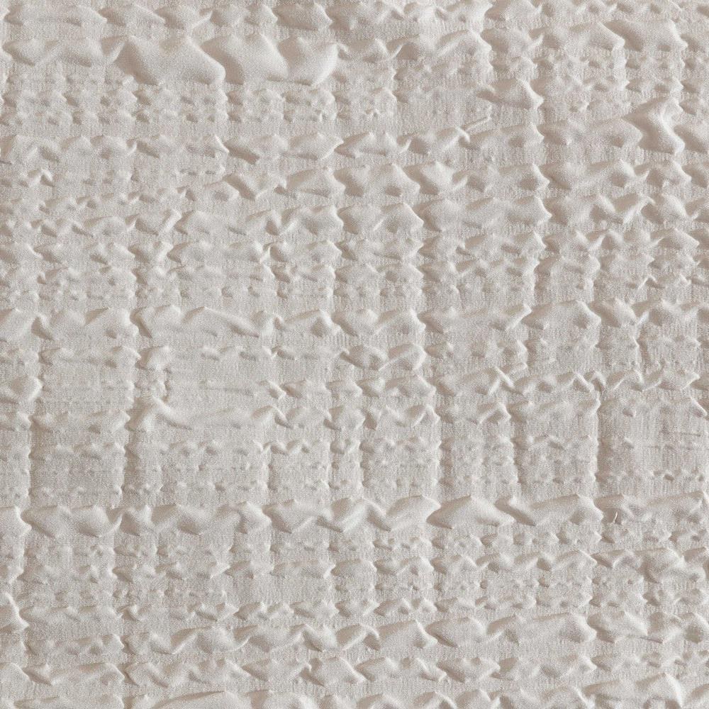 Serenity Waves Beige Twin Embossed Comforter Set