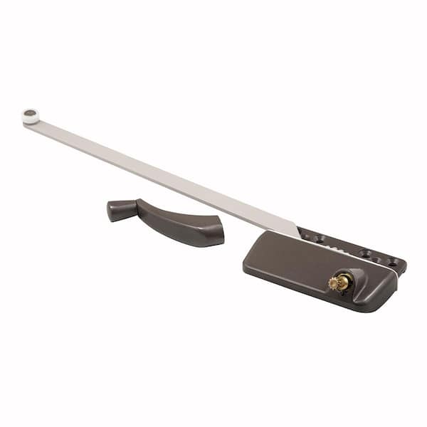 Prime-Line 13-1/2 in., Diecast, Bronze, Right-Hand Wood or Vinyl Casement Operator