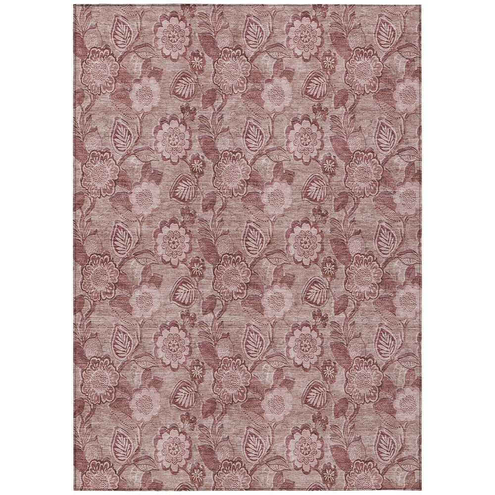 Chantille Machine Washable Indoor/Outdoor Abstract ACN1939 Blush 3 ft. x 4 ft. Area Rug price history on PriceWatchPro